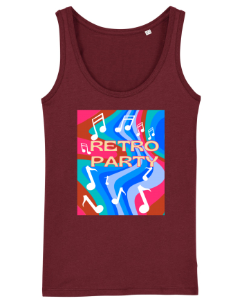 Retro party Burgundy