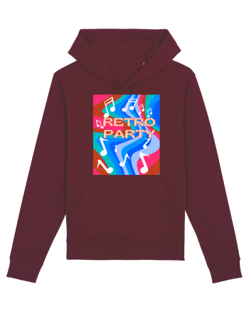 Retro party Burgundy
