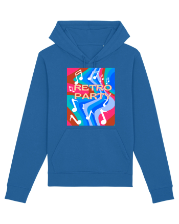 Retro party Royal Blue