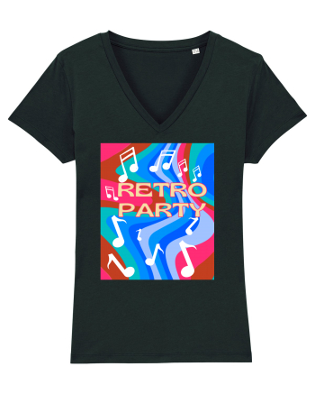 Retro party Black