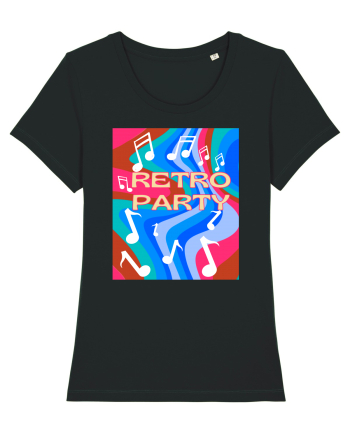 Retro party Black