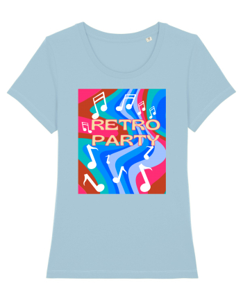 Retro party Sky Blue