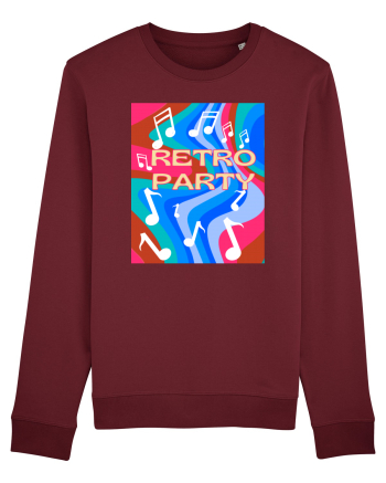 Retro party Burgundy