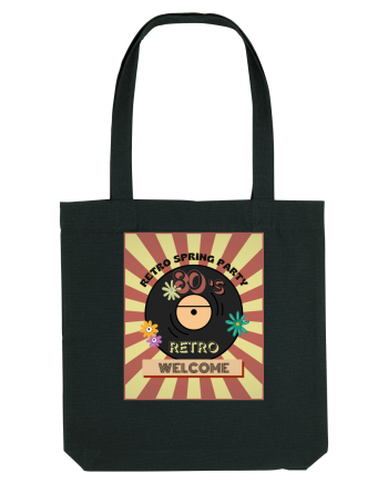 Retro party Black