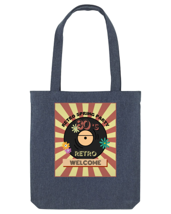 Retro party Midnight Blue