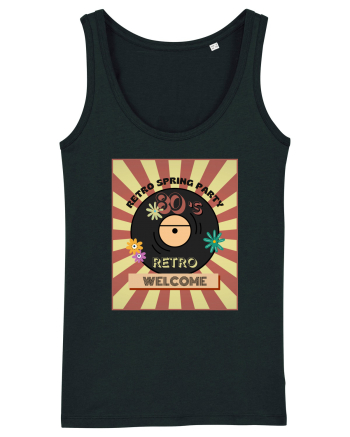 Retro party Black