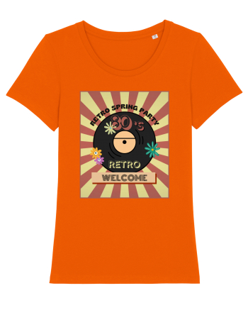 Retro party Bright Orange