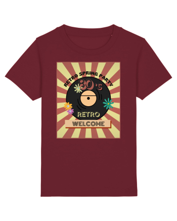Retro party Burgundy
