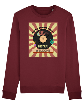 Retro party Burgundy