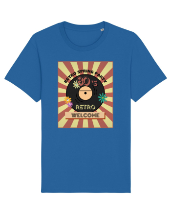 Retro party Royal Blue