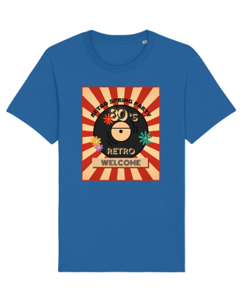 Retro party Royal Blue