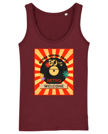 Retro party Burgundy