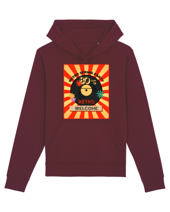 Retro party Burgundy