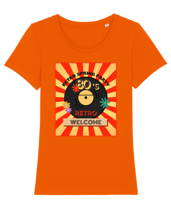 Retro party Bright Orange