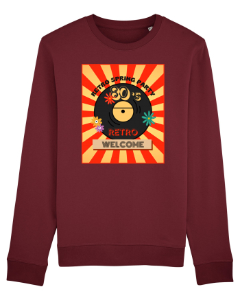 Retro party Burgundy