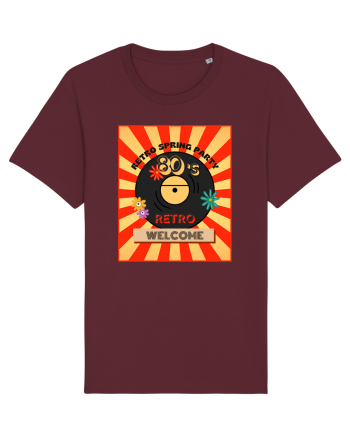 Retro party Burgundy