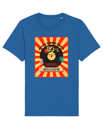 Retro party Royal Blue