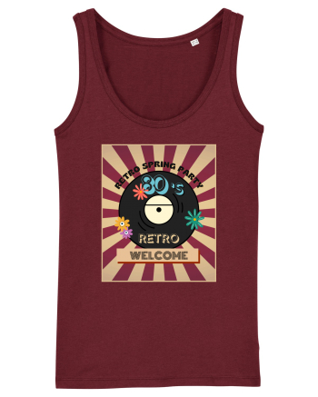 Retro party Burgundy