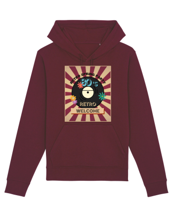 Retro party Burgundy