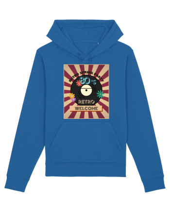 Retro party Royal Blue