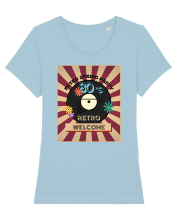 Retro party Sky Blue