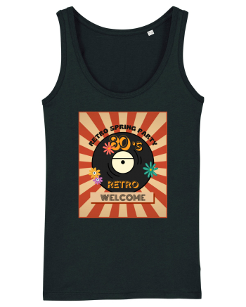 Retro party Black