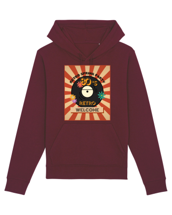 Retro party Burgundy