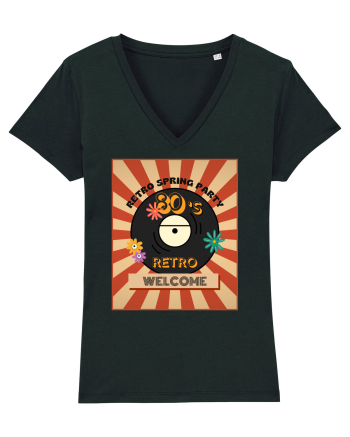 Retro party Black