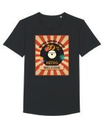 Retro party Tricou mânecă scurtă guler larg Bărbat Skater