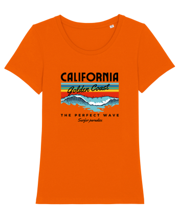 California Surfing Bright Orange