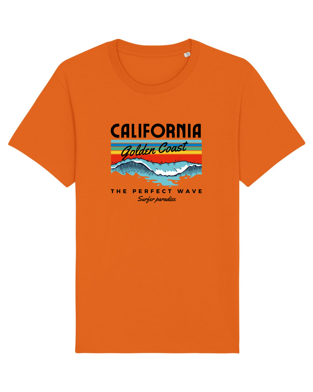 Tricou mânecă scurtă Unisex Rocker Bright Orange