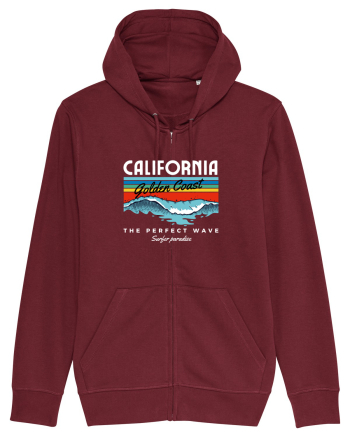 California Surfing Burgundy