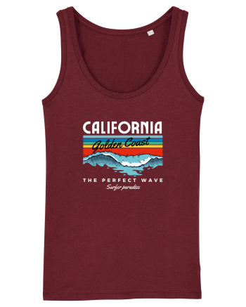 California Surfing Burgundy