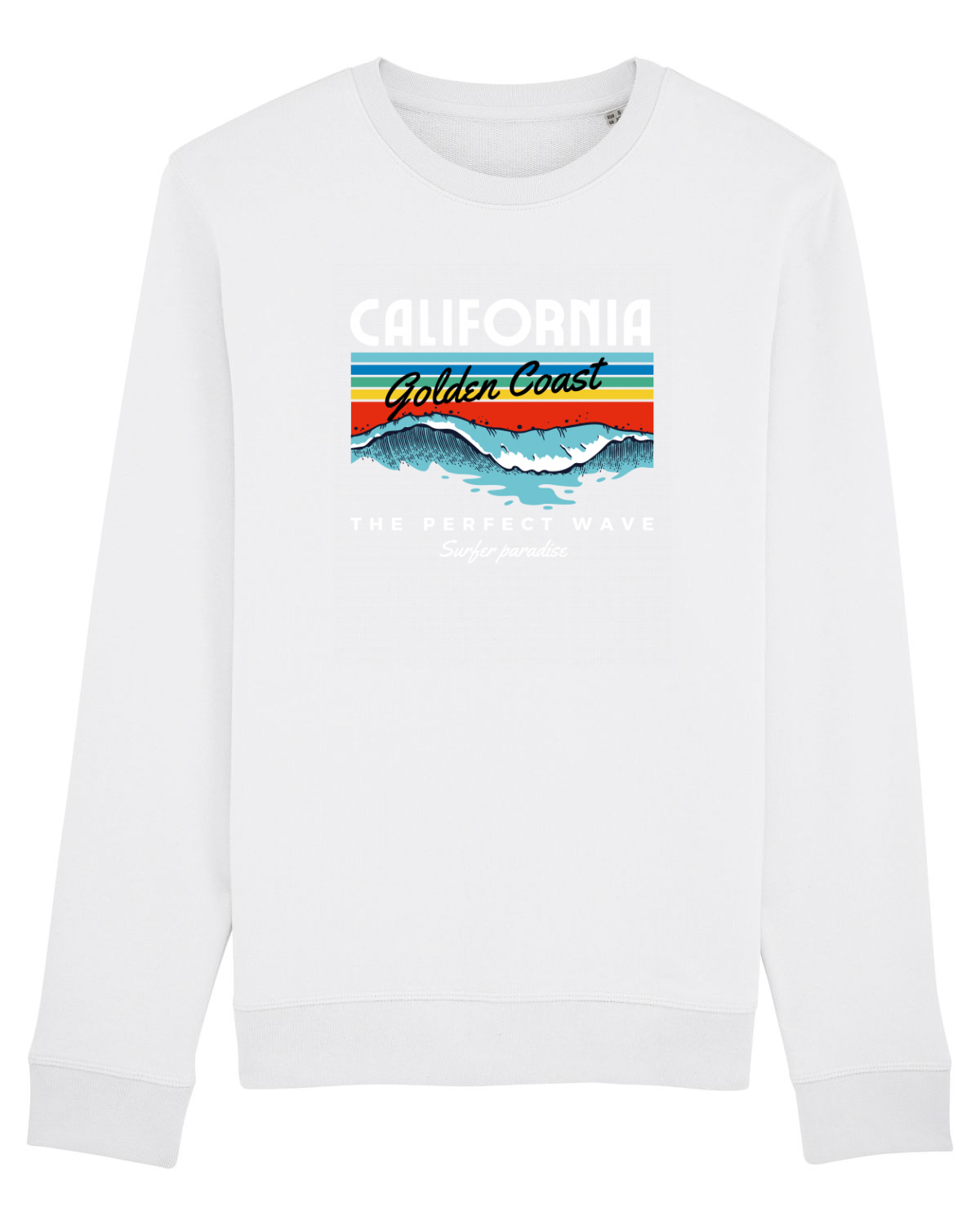 Bluză mânecă lungă Unisex Rise White