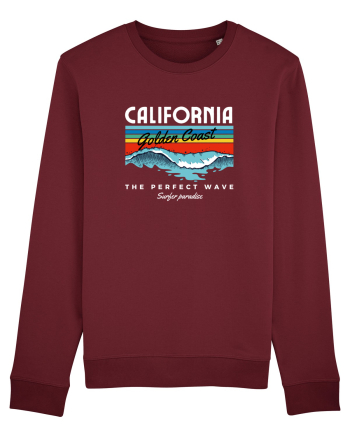 California Surfing Burgundy