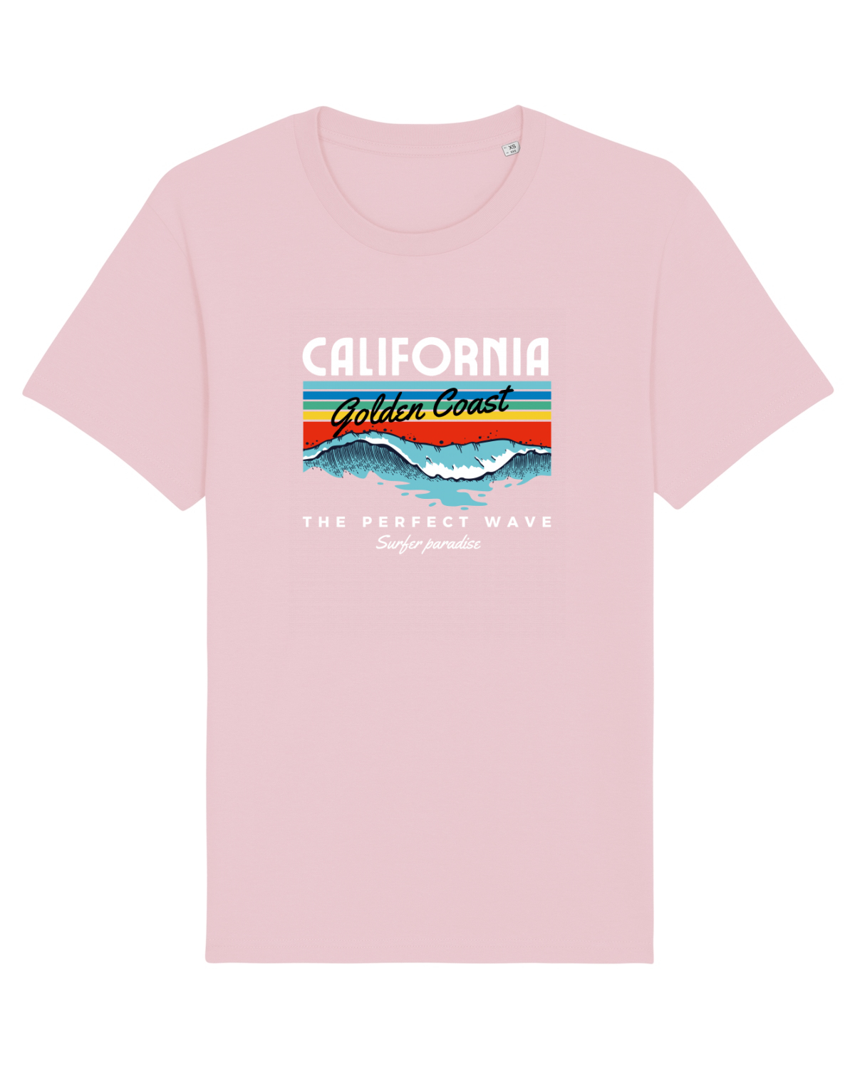 Tricou mânecă scurtă Unisex Rocker Cotton Pink
