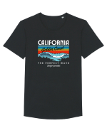 California Surfing Tricou mânecă scurtă guler larg Bărbat Skater