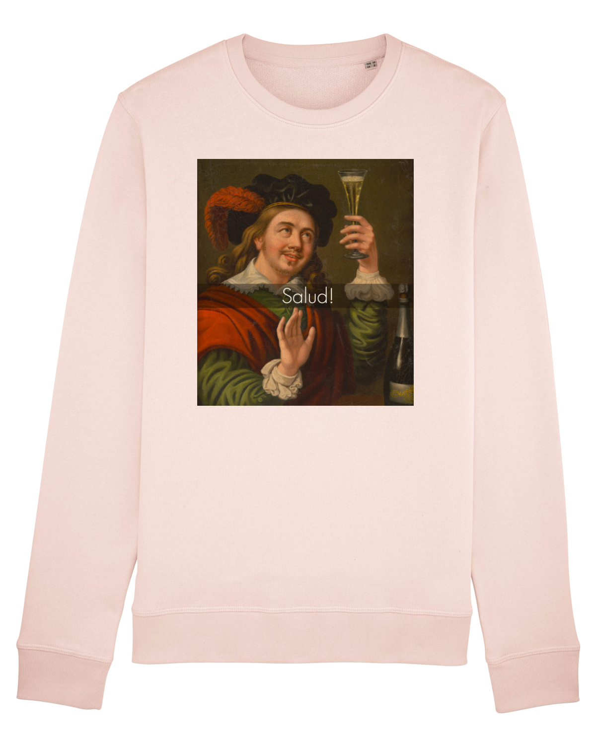 Bluză mânecă lungă Unisex Rise Candy Pink