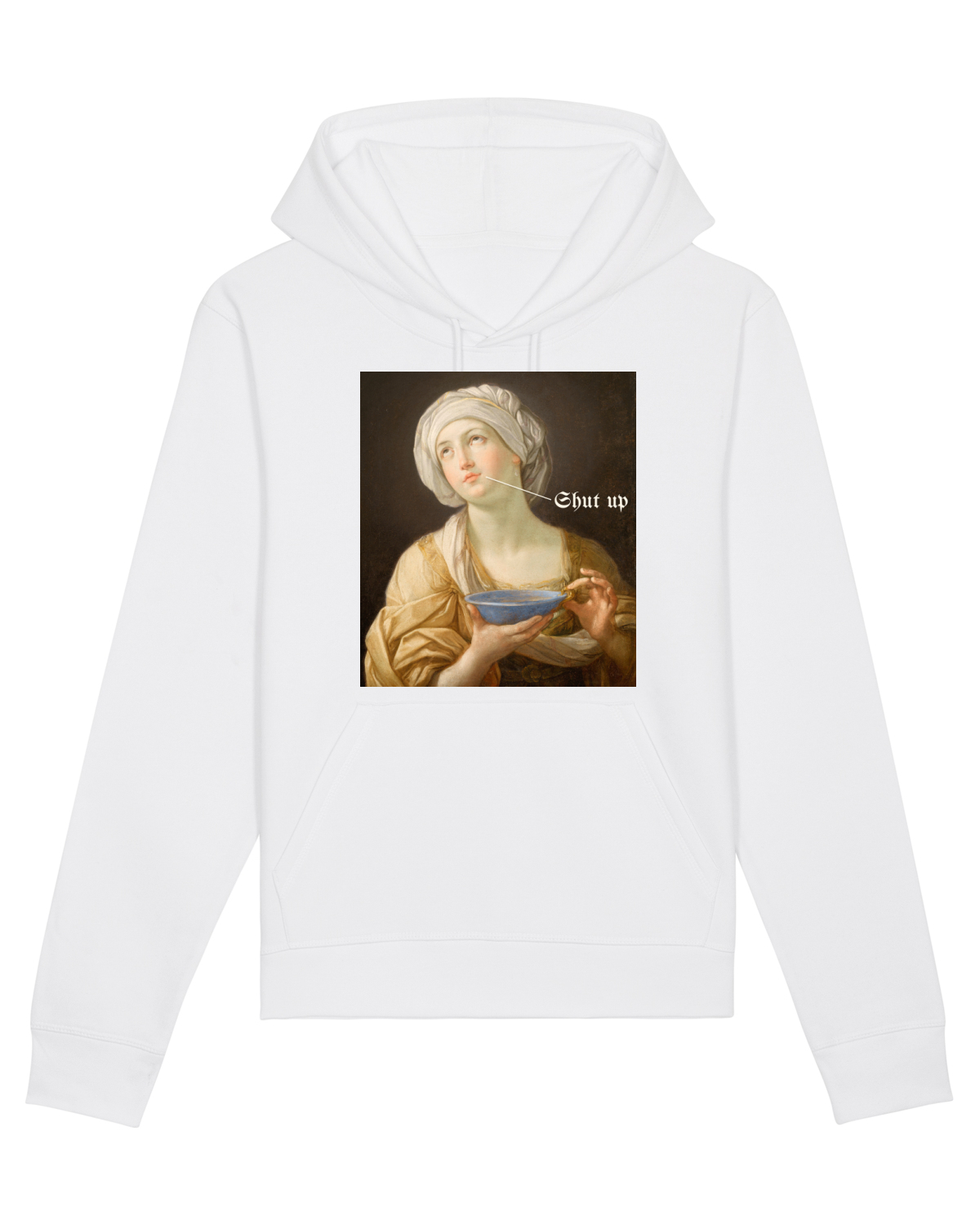 Hanorac Unisex Drummer White