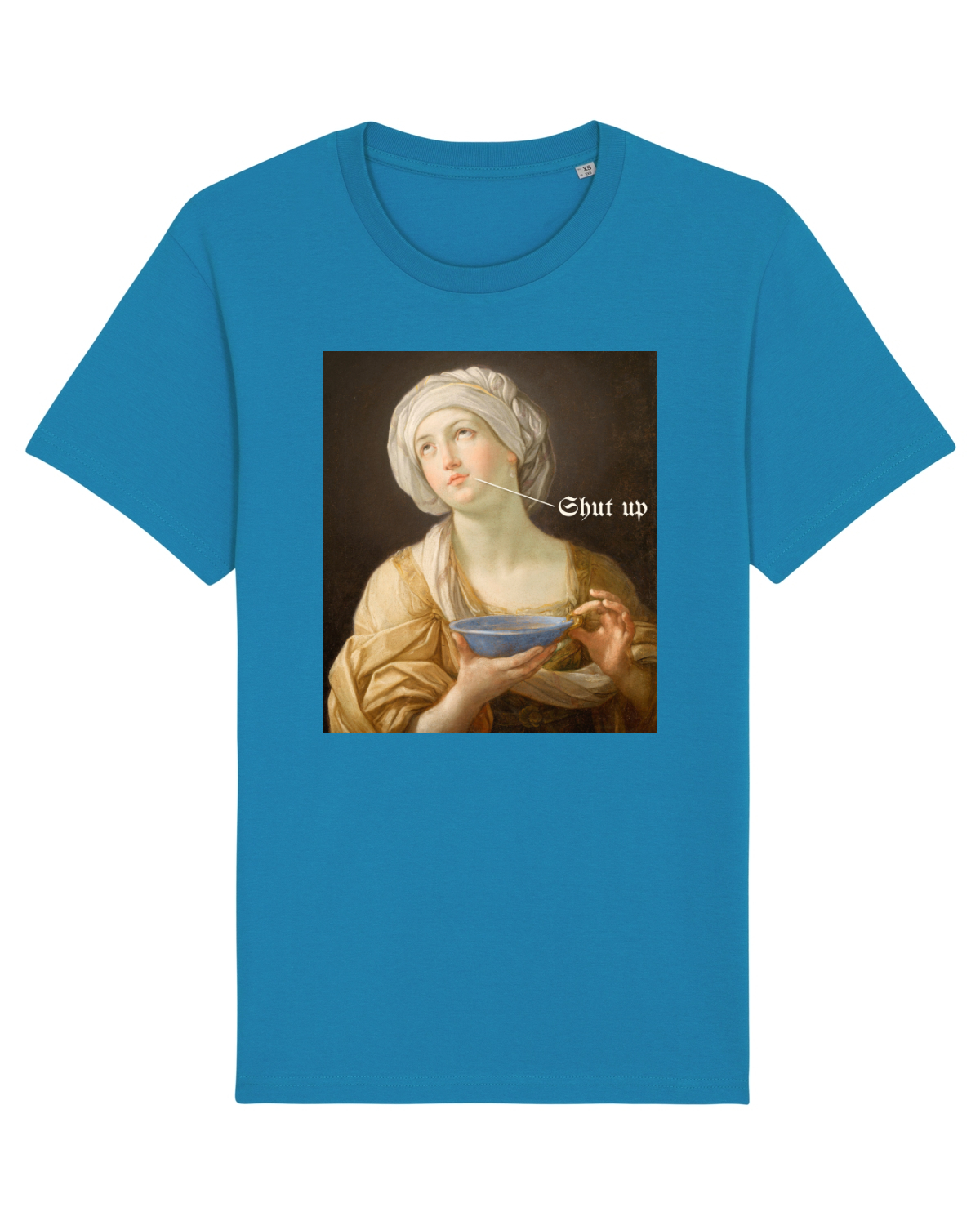 Tricou mânecă scurtă Unisex Rocker Azur