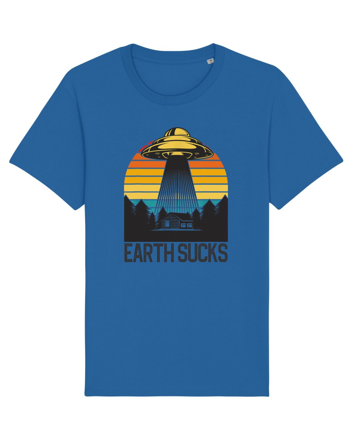 Tricou mânecă scurtă Unisex Rocker Royal Blue