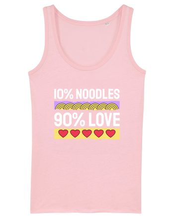 10% Noodles 90% Love Cotton Pink