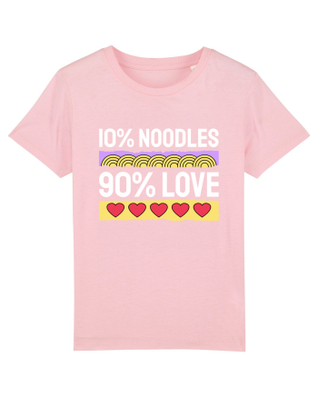 10% Noodles 90% Love Cotton Pink