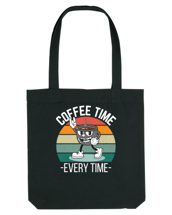 Coffee Time Every Time Black
