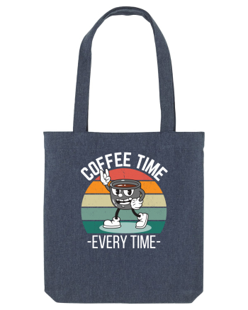 Coffee Time Every Time Midnight Blue