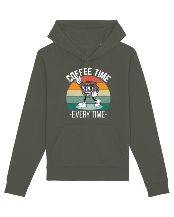 Coffee Time Every Time Khaki