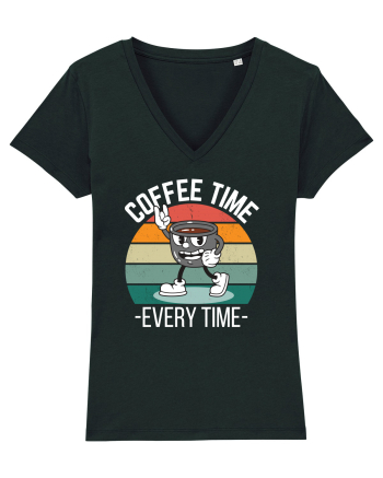 Coffee Time Every Time Black