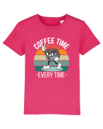 Coffee Time Every Time Tricou mânecă scurtă  Copii Mini Creator