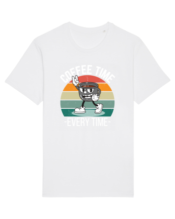 Coffee Time Every Time White