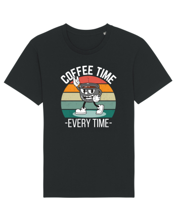 Coffee Time Every Time Black